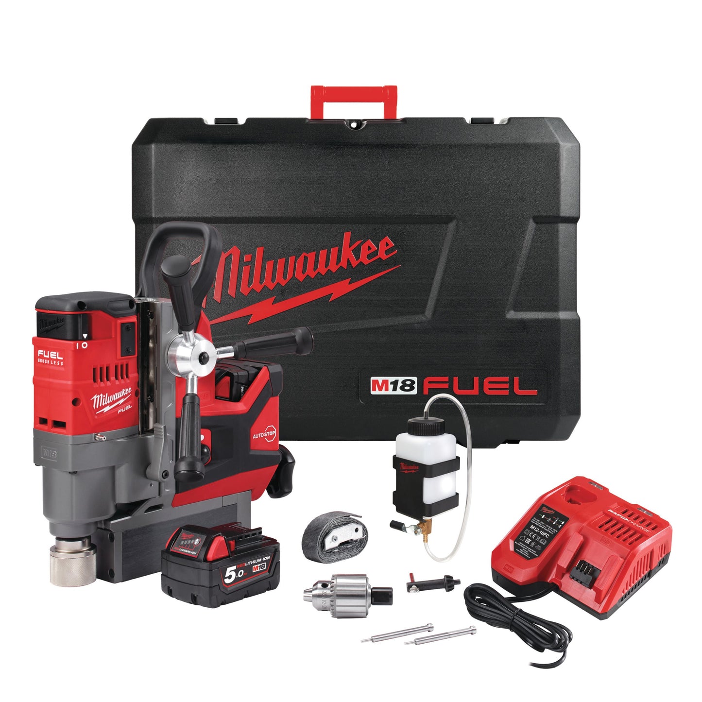 M18 FUEL™ magnetic drilling press with permanent magnet | BCZA
