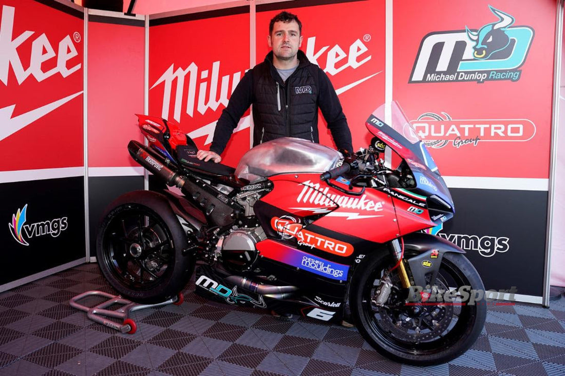 Milwaukee Ducati Partners with Michael Dunlop for 2025 Road Racing Season