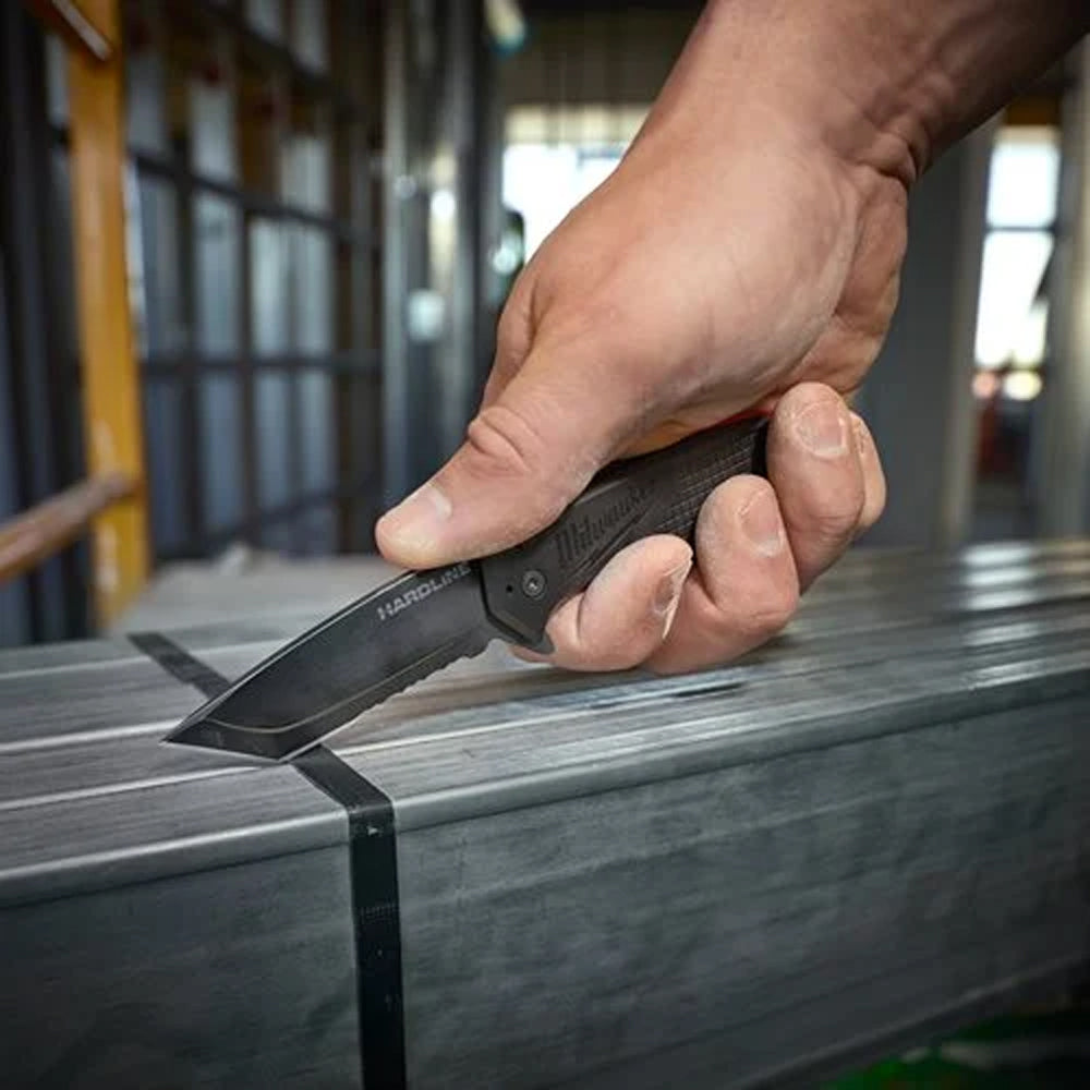 HARDLINE™ folding knives | Hardline folding knife serrated - 1 pc | 48221998