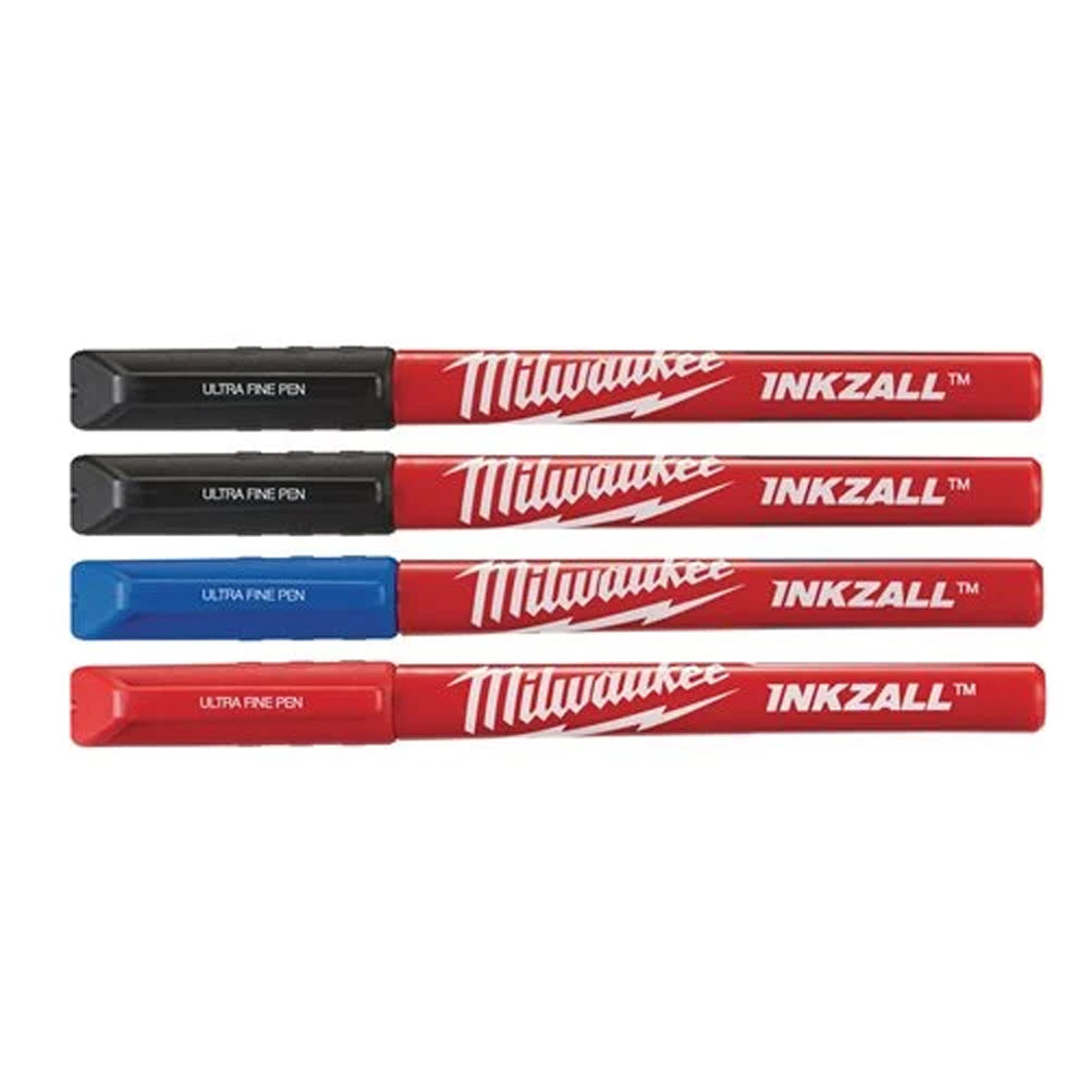 INKZALL™ fine tip pens | Inkzall Fine Tip Colour Pens - 4 pcs | 48223165