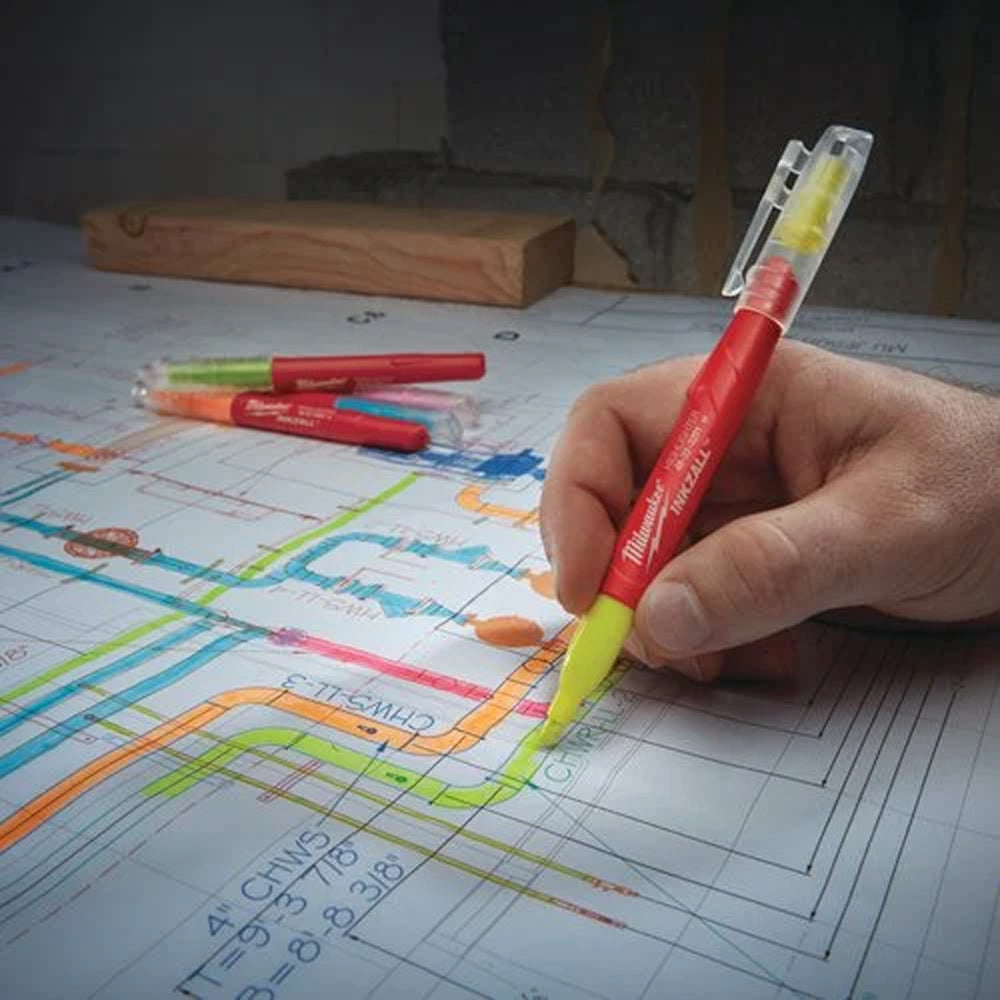 INKZALL™ highlighters | INKZALL Highlighters Yellow - 5pc | 48223206