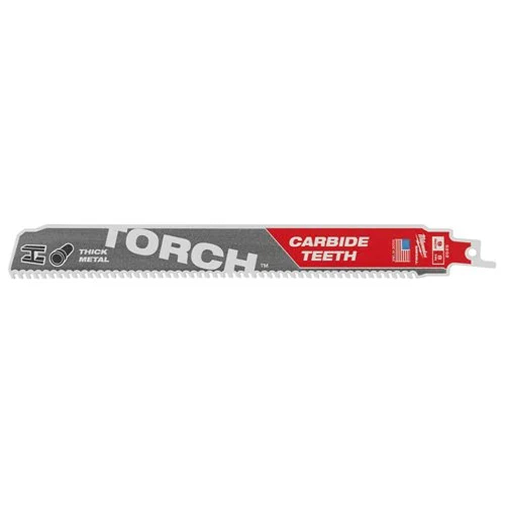 Metal: Heavy duty TORCH™ carbide teeth | TCT TORCH 230mm x 8 Tpi - 5 pc | 48475502