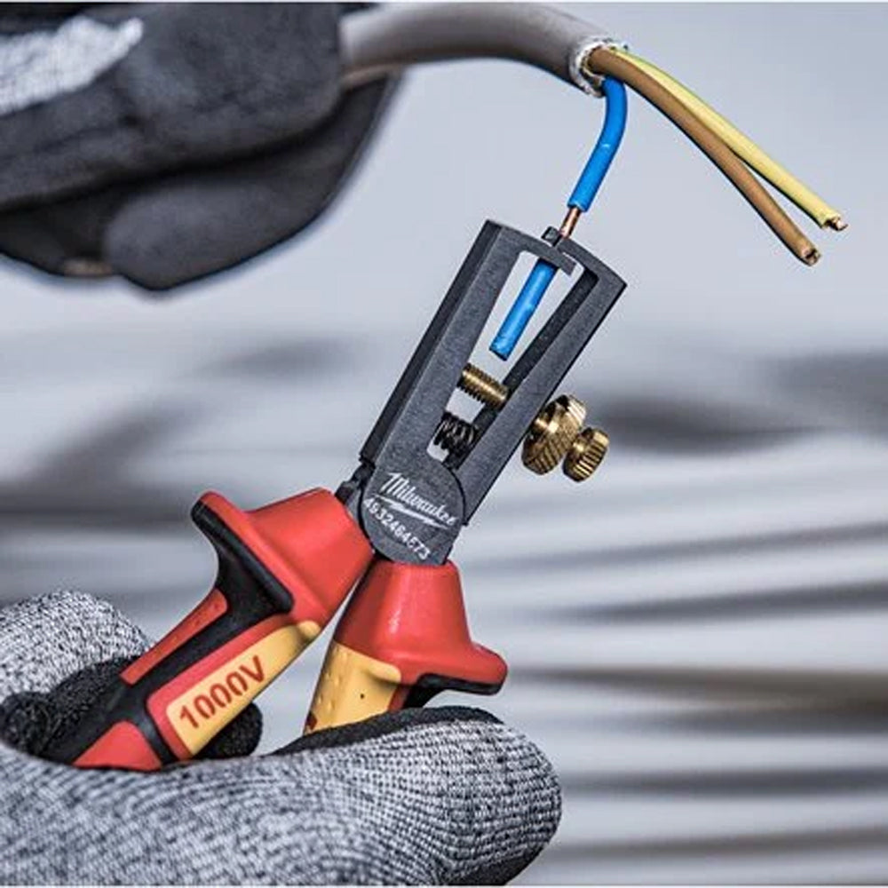 VDE wire stripping pliers |  VDE Wire Stripping Plier 160mm | 4932464573