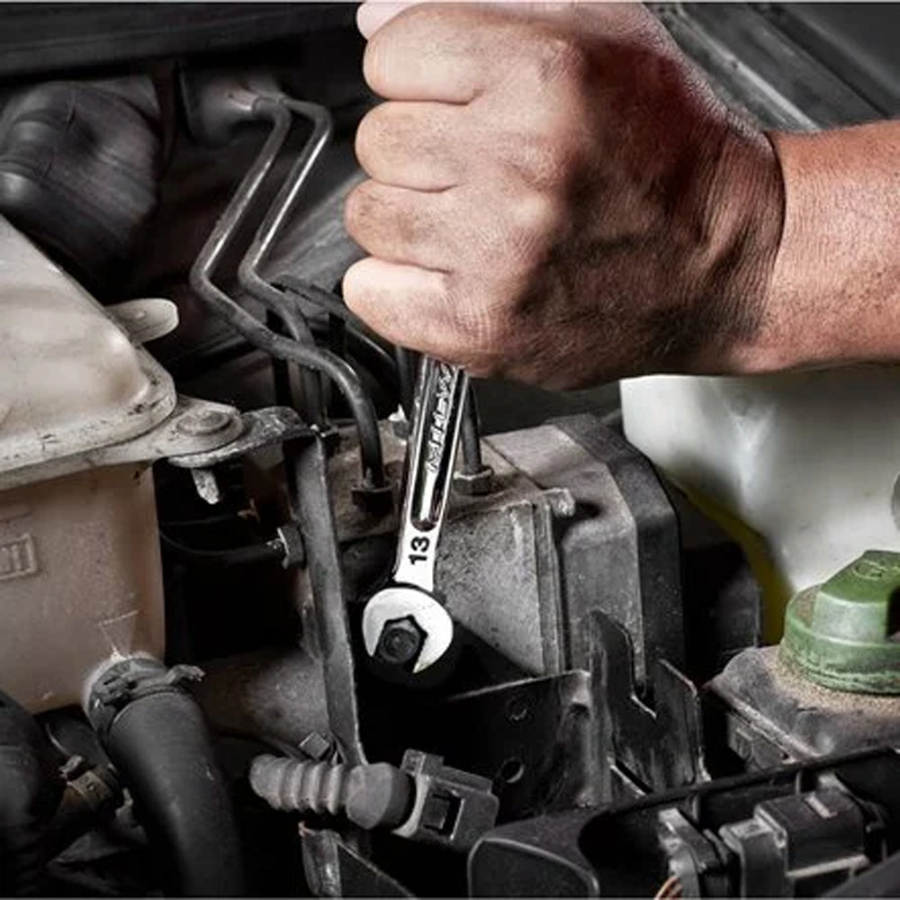 MAX BITE™ ratcheting combination spanner sets | 7 pc Maxbite Ratchet Metric Combination Spanner Set - 1 pc | 4932464993