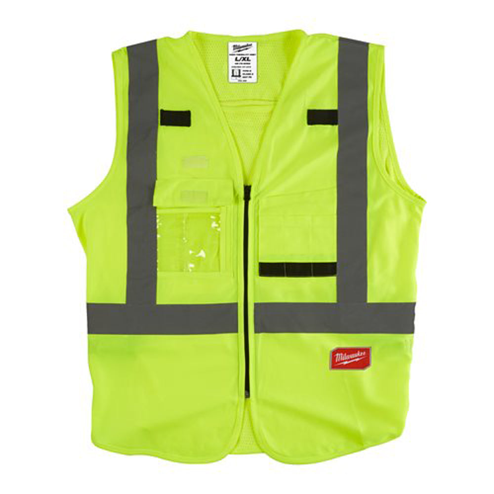 High-visibility vest | High-Visibility Vest Yellow - 2XL/3XL | 4932471891