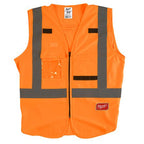 High-visibility vest | High-Visibility Vest Orange - S/M | 4932471892