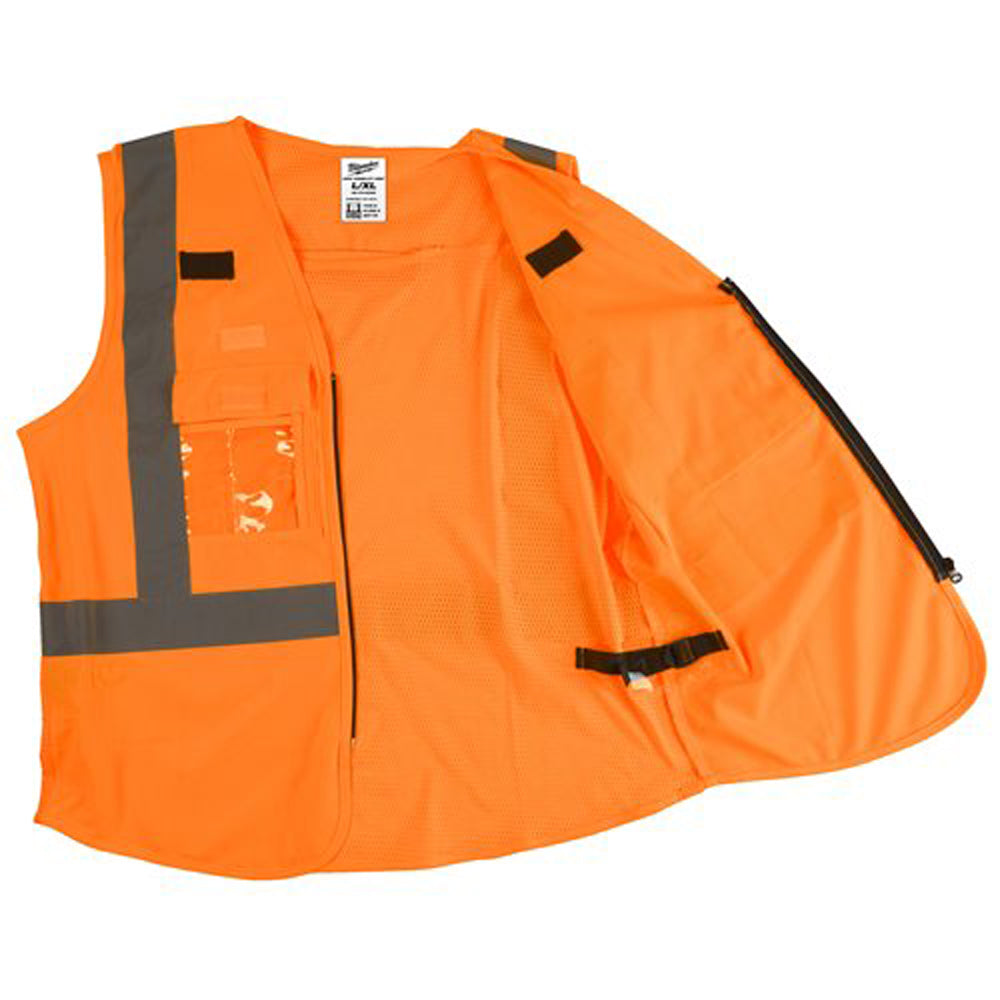 High-visibility vest | High-Visibility Vest Orange - L/XL | 4932471893