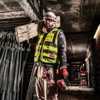 Premium high-visibility vest | Premium High-Visibility Vest Yellow - L/XL | 4932471896