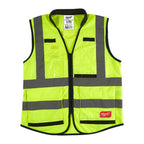 Premium high-visibility vest | Premium High-Visibility Vest Yellow - L/XL | 4932471896
