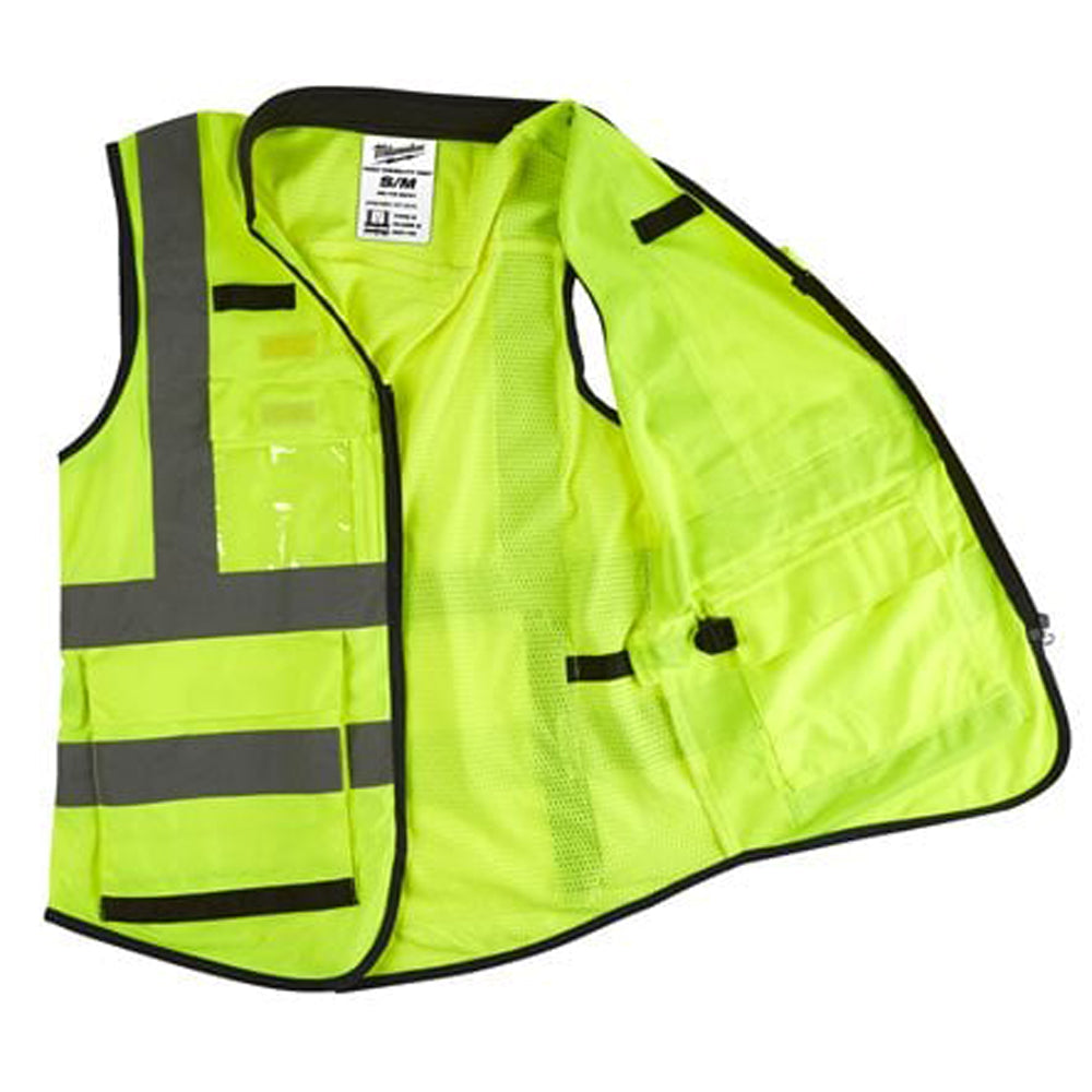 Premium high-visibility vest | Premium High-Visibility Vest Yellow - L/XL | 4932471896