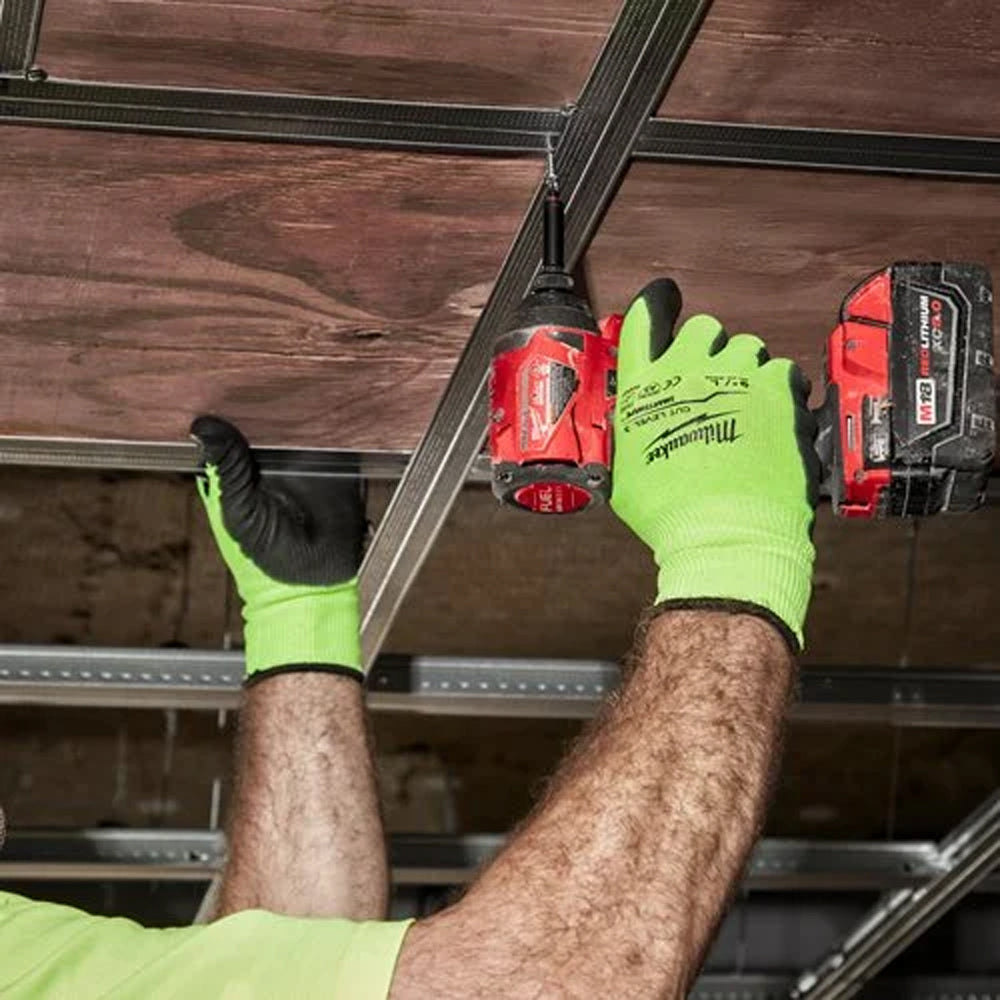 Hi-vis Cut C Gloves | Hi-Vis Cut C Gloves - 8/M - 1pc | 4932478131