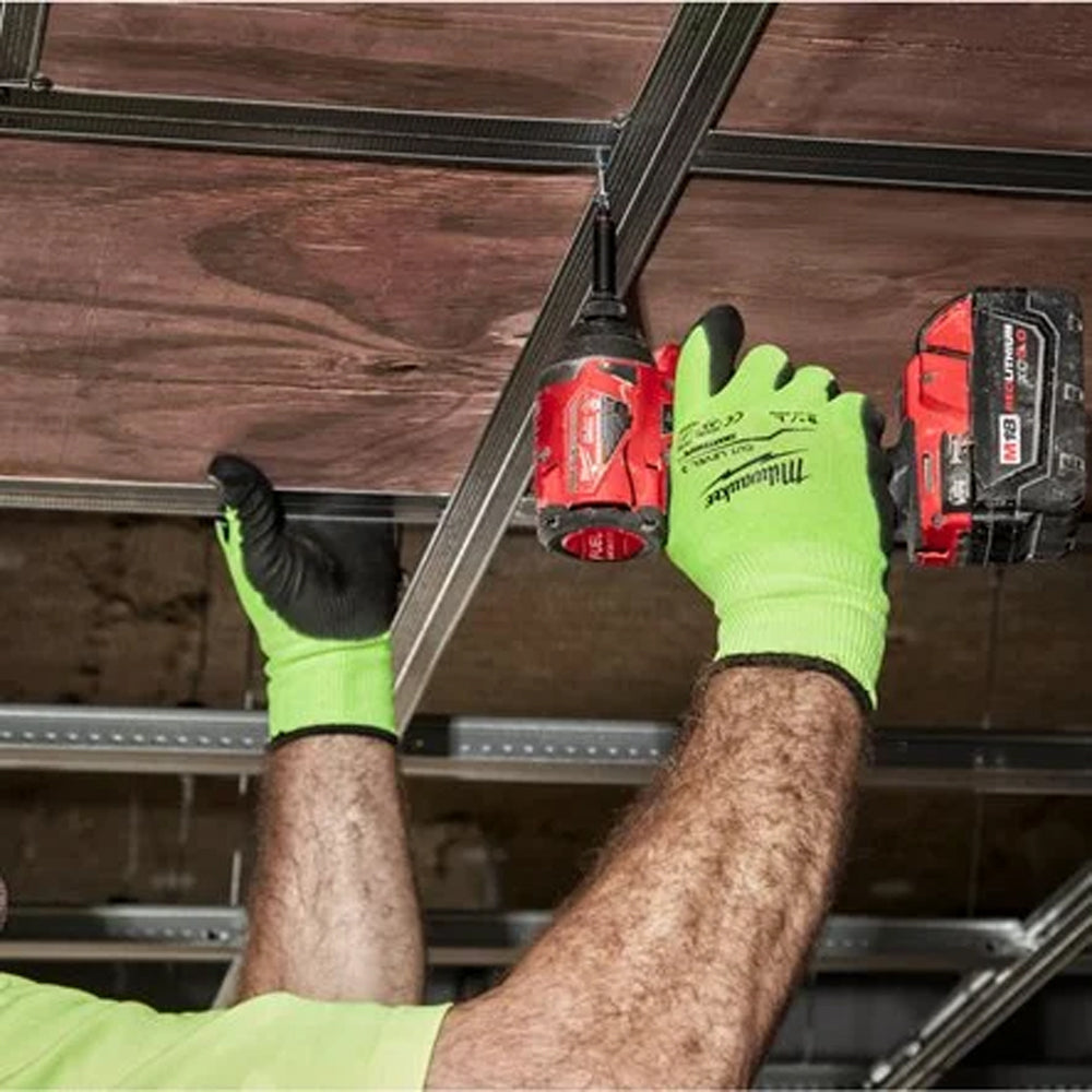 Hi-vis Cut C Gloves | Hi-Vis Cut C Gloves - 9/L - 1pc | 4932478132