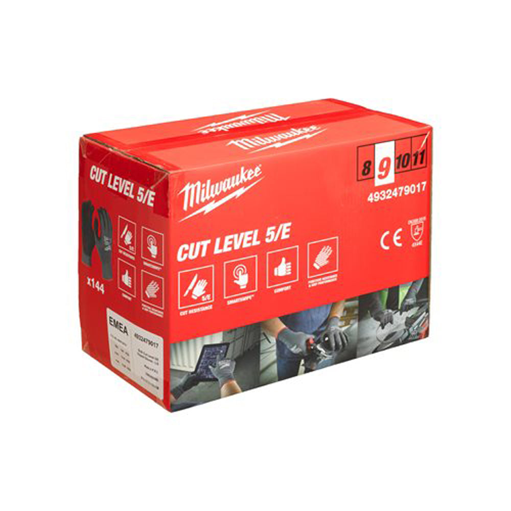 Cut E Gloves | Bulk Cut E Gloves - 9/L - 144pc | 4932479017