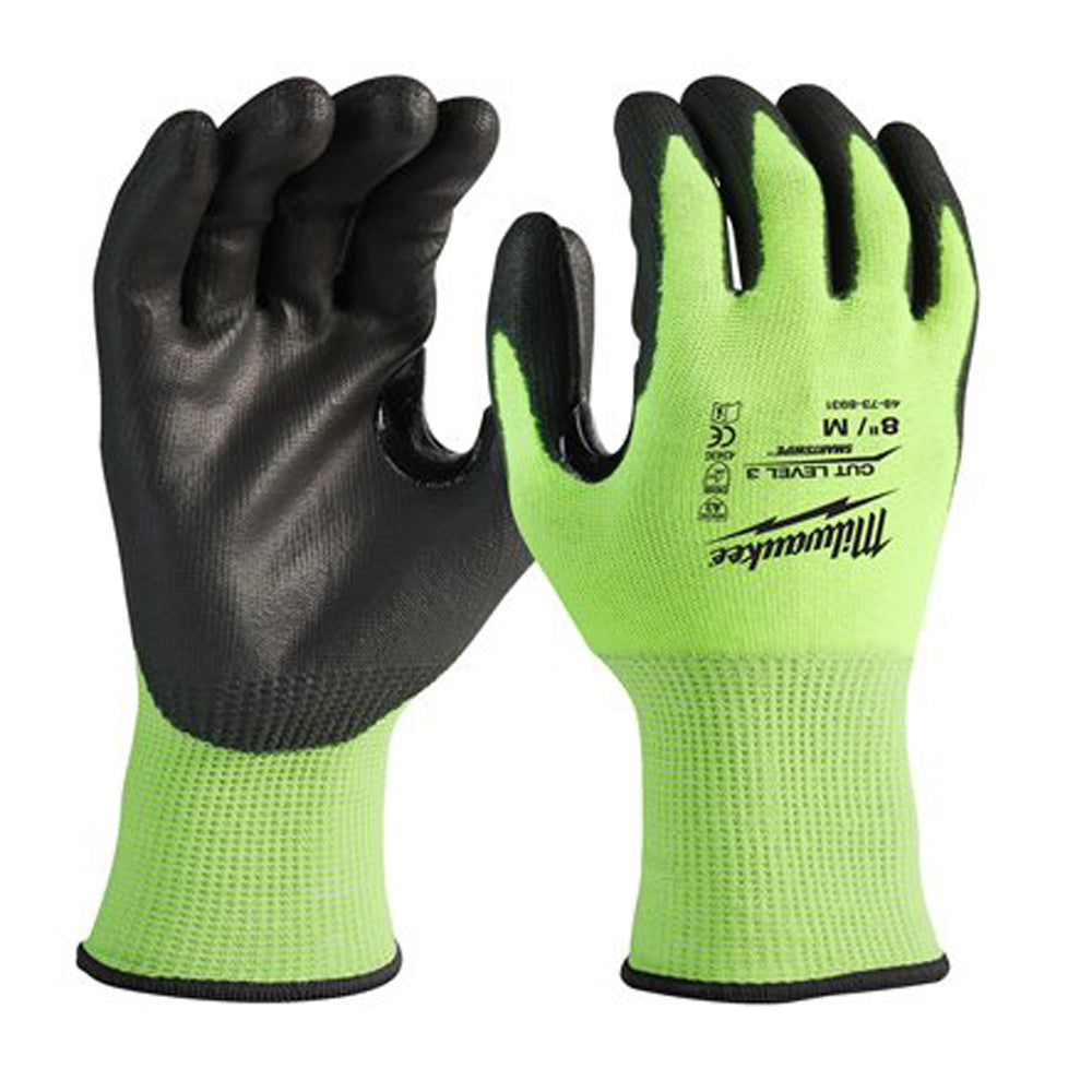 Hi-vis Cut C Gloves | Bulk Hi-Vis Cut C Gloves - 10/XL - 144pc | 4932479022