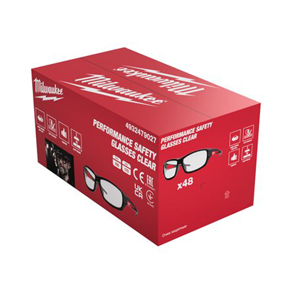 Performance safety glasses | Bulk Performance Safety Glasses Clear | 4932479027