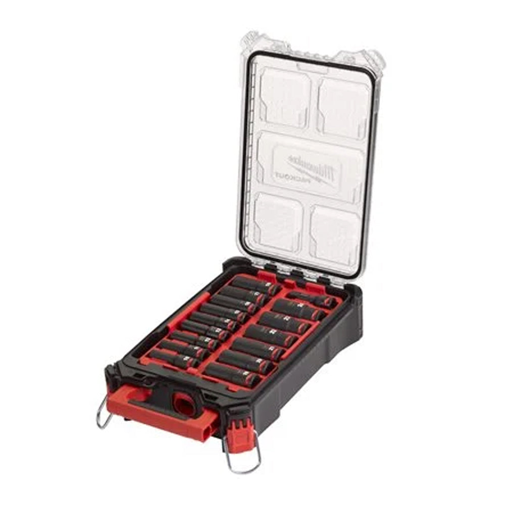 SHOCKWAVE™ IMPACT DUTY impact sockets | 1/2" Packout impact socket set - 16 pc | 4932480943