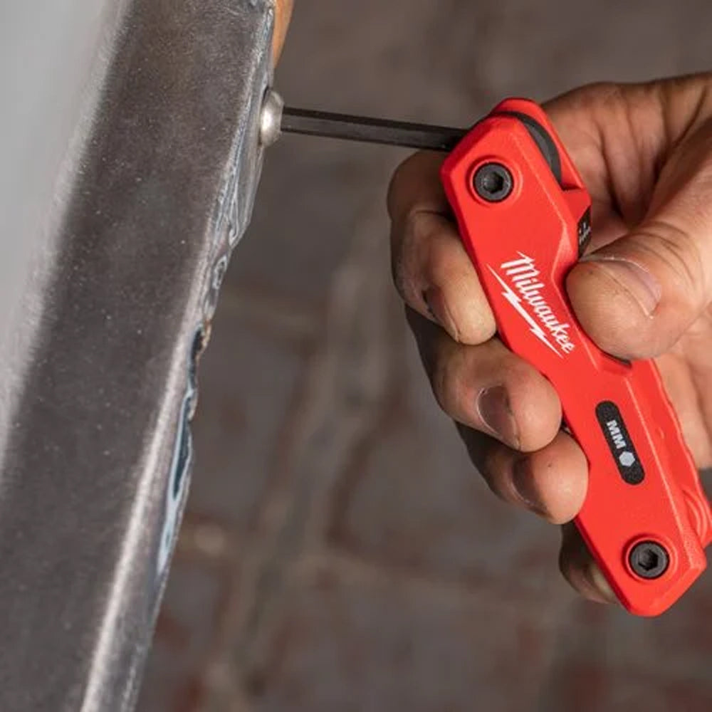 Folding key sets | Metric Folding Hex Key Set - 8 pc | 4932480978