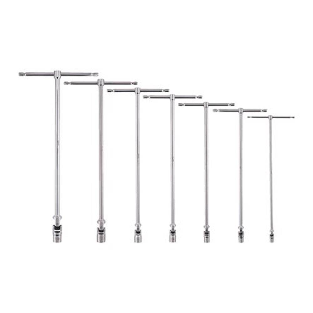 7pc T-bar handle with swivel socket hex metric set | T-bar handle with swivel socket Set - 7 pc | 4932492674