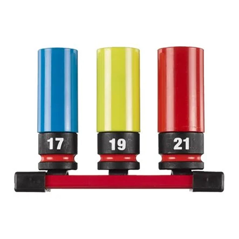 ½″ SHOCKWAVE™ IMPACT DUTY automotive impact sockets | Hex Socket ShW 1/2" Automotive Set II - 3 pc | 4932493370