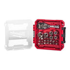 ¼″ Drive compact ratchet set in PACKOUT™compatible box | 25 pc 1/4" Drive Compact Ratchet Set in Packout compatible Box | 4932499470