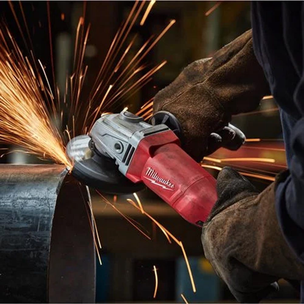 1250 W angle grinder with AVS and slim paddle switch | AGV 13-125 XSPDE | 4933451578
