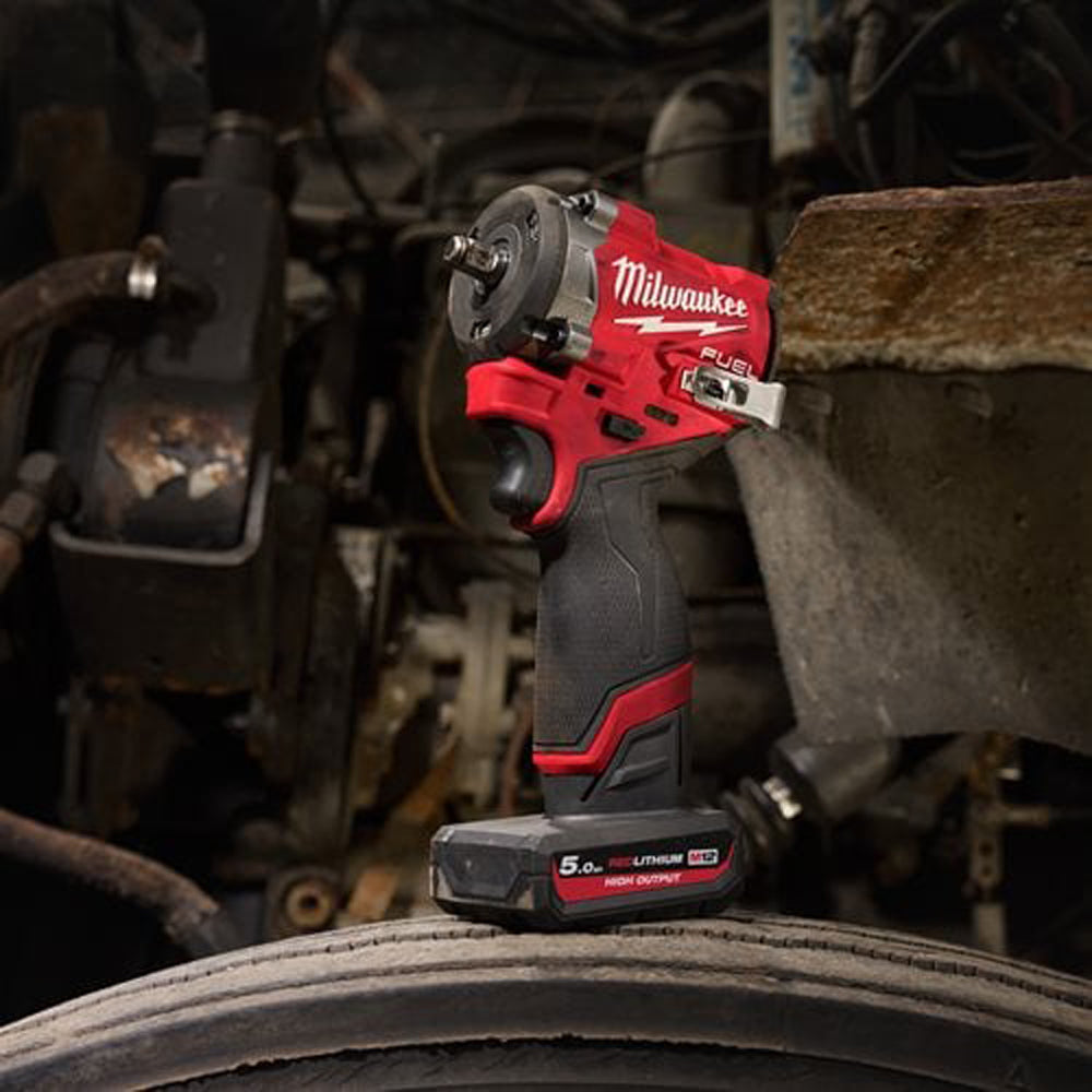 M12 FUEL™ ½″ compact impact wrench with friction ring | M12 FCIWF12G3-0 | 4933493454