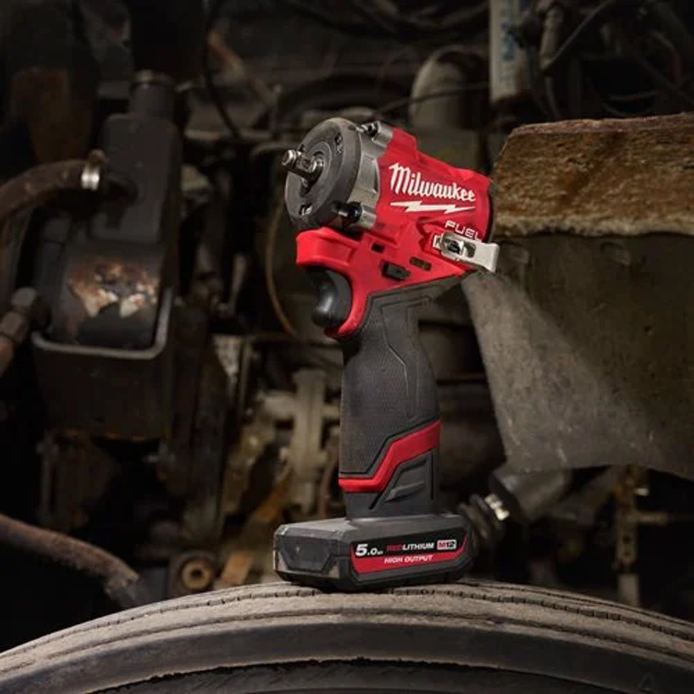M12 FUEL™ ½″ compact impact wrench with friction ring | M12 FCIWF12G3-502X