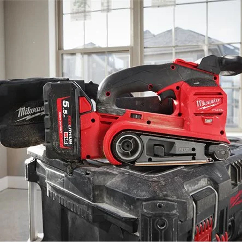 M18 FUEL™ 75 mm belt sander | M18 FBTS75-0 | 4933479614