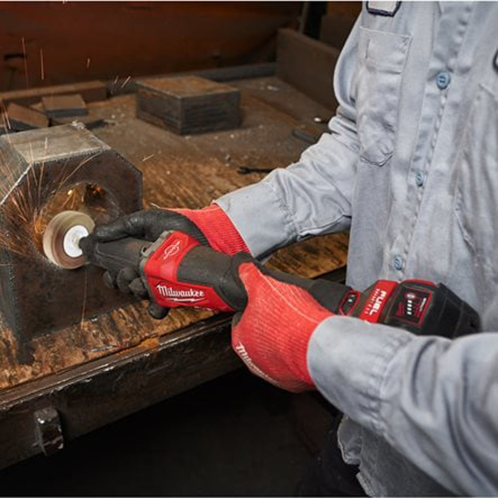 M18 FUEL™ braking die grinder with ONE-KEY™, variable speed and paddle switch | M18 FDGROVPDB-0X