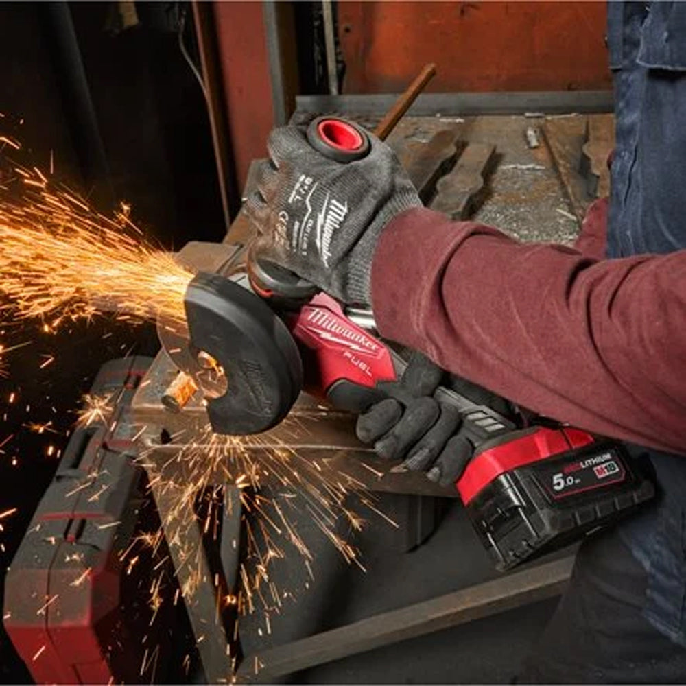 M18 FUEL™ 125 mm angle grinder with slide switch | M18 FSAG125X-0X | 4933478428