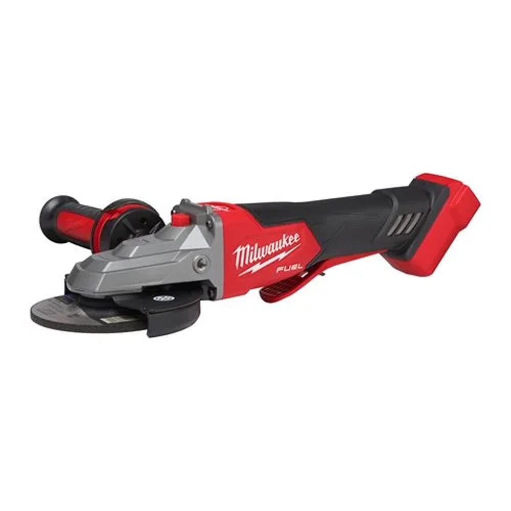 M18 FUEL™ 125 mm flathead braking angle grinder with paddle switch | M18 FSAGF125XPDB-0X