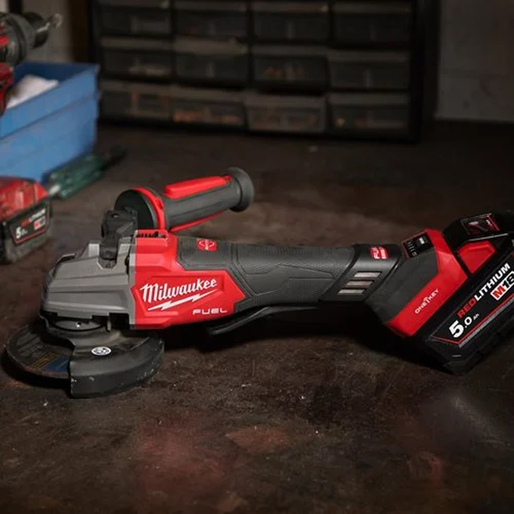 M18 FUEL™ 125 mm safety grinder with variable speed and ONE-KEY™ | M18 FSAGSVO125X-0X | 4933493552
