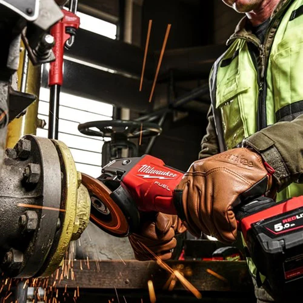M18 FUEL™ 125 mm variable speed & braking angle grinder with paddle switch | M18 FSAGV125XPDB-0X | 4933478437