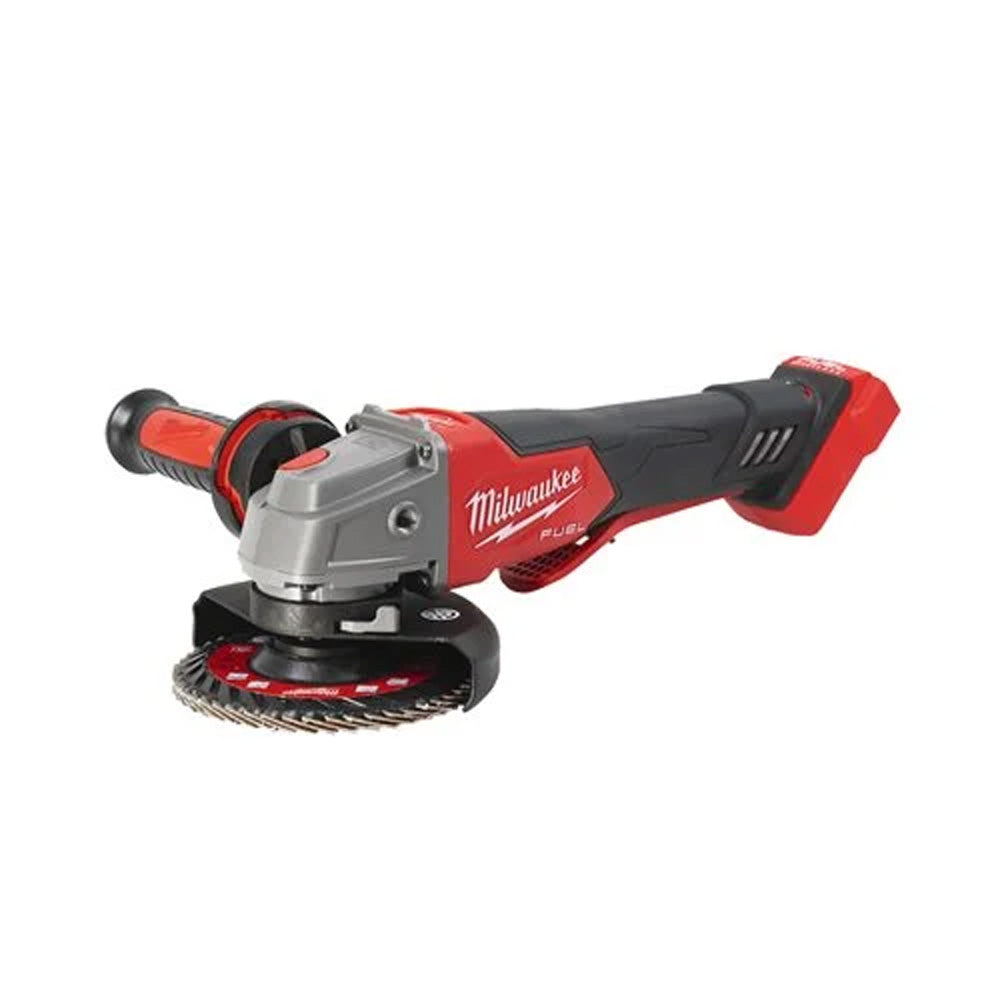M18 FUEL™ 125 mm variable speed & braking angle grinder with paddle switch | M18 FSAGV125XPDB-0X