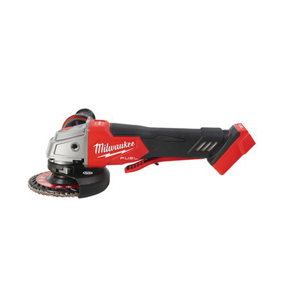 M18 FUEL™ 125 mm variable speed & braking angle grinder with paddle switch | M18 FSAGV125XPDB-0X | 4933478437