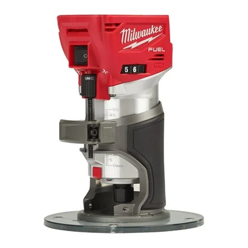 M18 FUEL™ trim router with 8 mm/ 6 mm collets and bases | M18 FTR8-0X | 4933479073