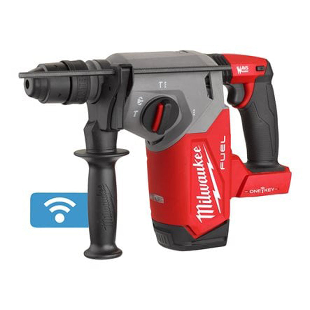 M18 FUEL™ 4-mode 26 mm SDS-Plus hammer with FIXTEC™ chuck and ONE-KEY ...