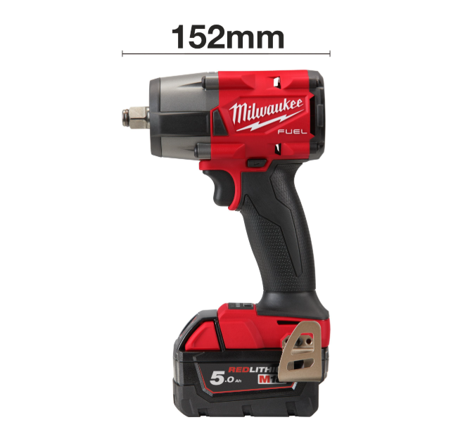 M18 FUEL™ ½″ mid-torque impact wrench with friction ring | BCZA