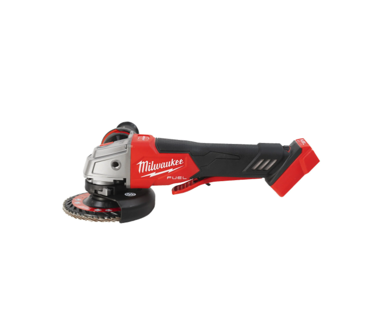 M18 FUEL™ 125 mm variable speed & braking angle grinder with paddle switch | BCZA