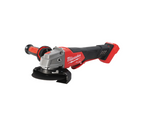 M18 FUEL™ 125 mm variable speed & braking angle grinder with paddle switch | BCZA
