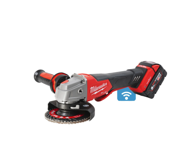 M18 FUEL™ ONE-KEY™ 125 mm braking angle grinder with paddle switch | BCZA