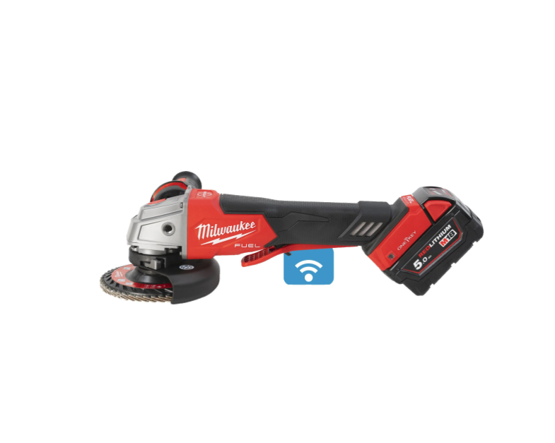 M18 FUEL™ ONE-KEY™ 125 mm braking angle grinder with paddle switch | BCZA